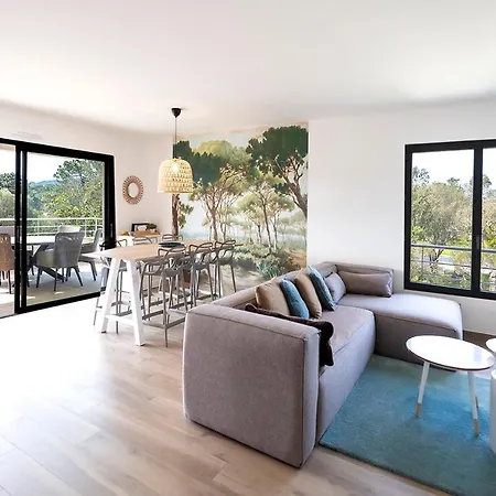 Daire Domaine D'arca Vecchio - Piscine - Tennis - 6 Personnes 